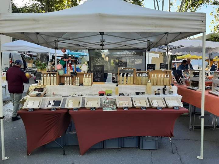 Vente cosmétiques lait d'ânesse Gard